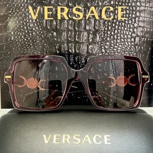VERSACE Mod.4441 Sunglasses Model In Color 5209/68 (Crystal Wine)